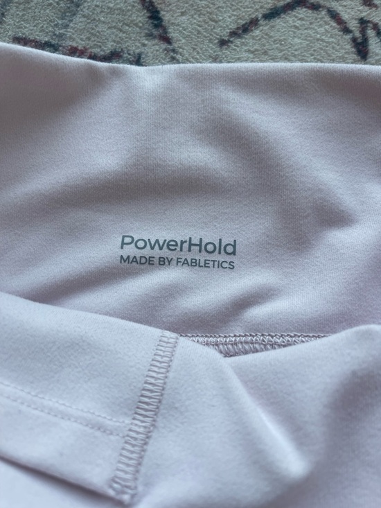 Fabletics Pale Pink Kids Leggings - Picture 2 of 3